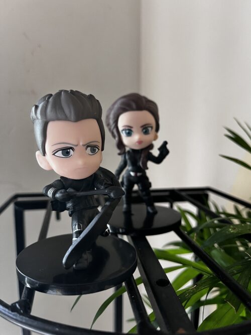 Black Widow & Hawkeye Action Figures | Marvel Collectible Set