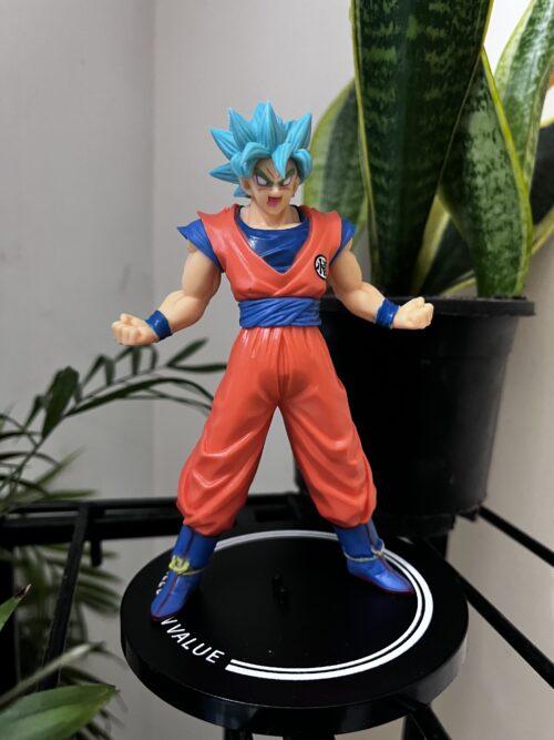 Dragon Ball Z – Goku (Blue Hair) Action Figure | 18 cm Collectible