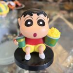 Shinchan Action Figure – 8 cm Collectible with Popcorn