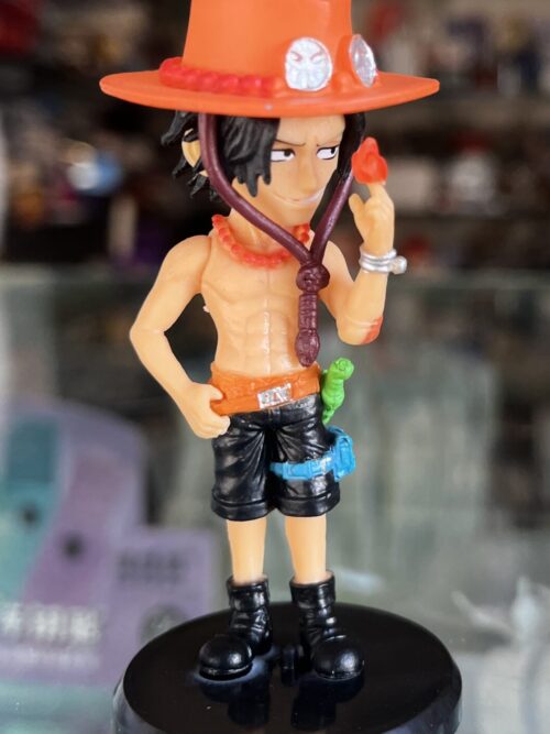 Portgas D. Ace Mini Action Figure – 8 cm | One Piece Collectible
