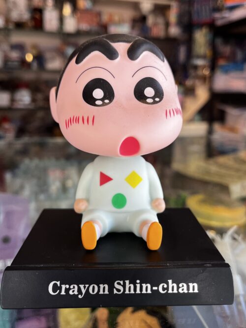 Shinchan Bobble Head – Crayon Dress Edition | Cute Anime Collectible