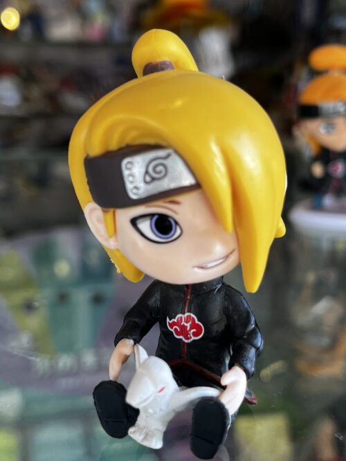 Deidara Sit-Down Action Figure – 8 cm | Naruto Shippuden Collectible