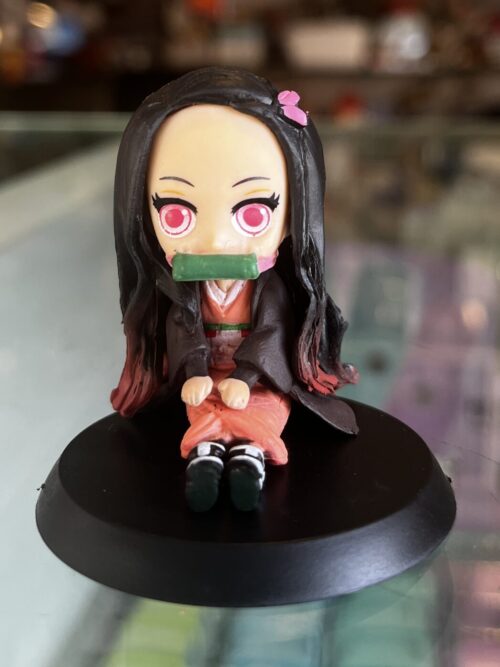 Nezuko Kamado Sitting Mini Figure | Demon Slayer (Kimetsu no Yaiba) Collectible