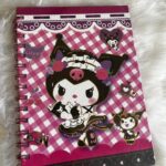 Kuromi Spiral Notebook – Cute Pastel Diary with Spiral Binding