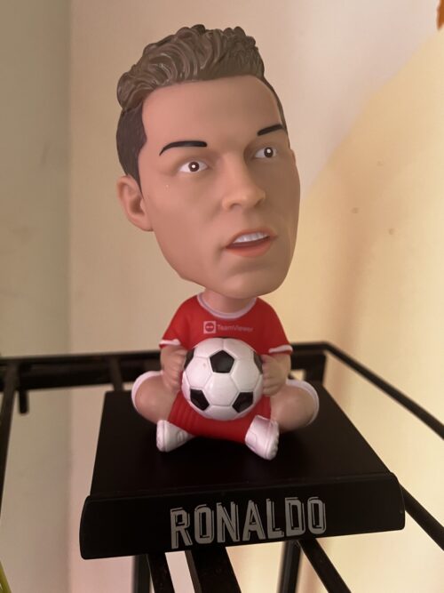 Ronaldo Bobble Head | Football Superstar Collectible Figurine