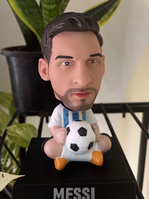 Messi Bobble Head | Football Legend Collectible Figurine
