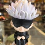 Cute Gojo Satoru – Jujutsu Kaisen Sitting Action Figure | Approx. 4 Inches