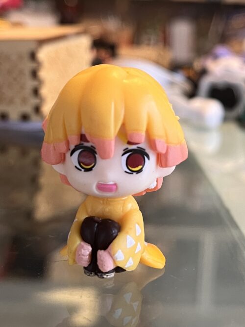 Zenitsu Agatsuma – 6 cm Mini Action Figure | Demon Slayer Collectible