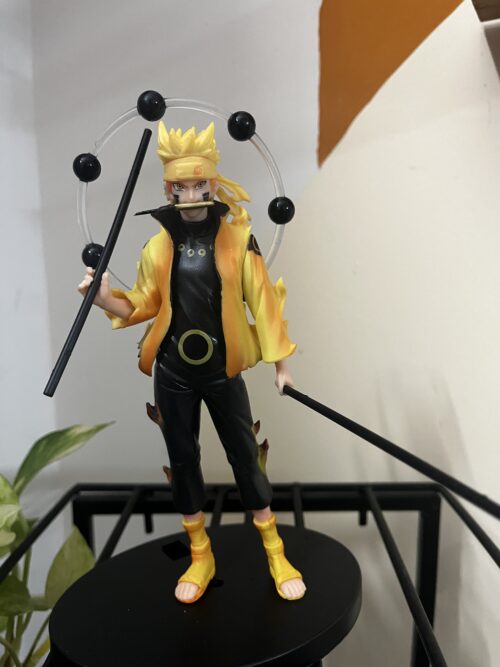 Naruto Action Figure – 18 cm | Sage Mode Spinning Flame Anime Collectible