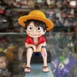 Monkey D. Luffy Sitting Action Figure | One Piece Anime Collectible