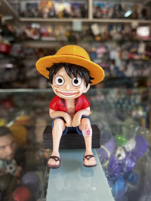 Monkey D. Luffy Sitting Action Figure | One Piece Anime Collectible