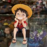 Monkey D. Luffy Cute Sitting Figure | One Piece Anime Collectible