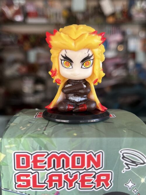 Kyojuro Rengoku Mini Figure – 6 cm | Demon Slayer Flame Hashira Collectible