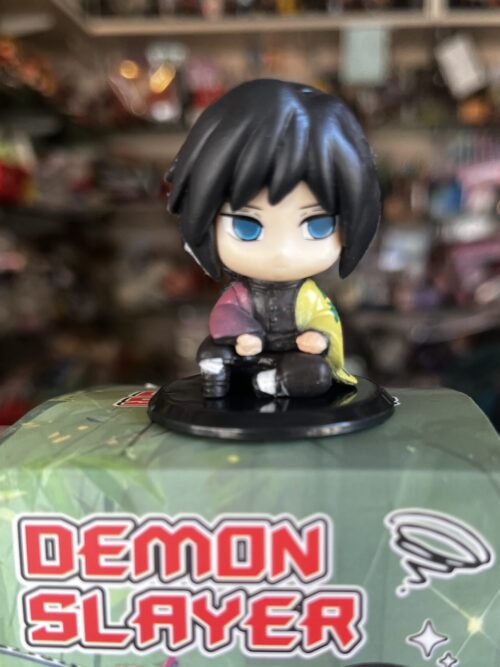 Giyu Tomioka Mini Figure – 6 cm | Demon Slayer Water Hashira Collectible