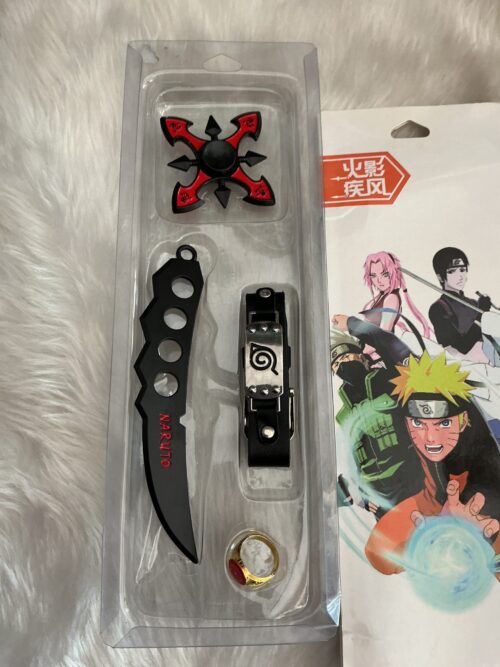 Naruto Ultimate Accessories Kit | Kunai, Spinner, Bracelet & Ring Set