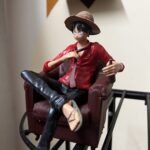 Monkey D. Luffy Sitting Figure – 13 cm