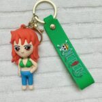 Nami 3D Rubber Keychain – One Piece Anime Collectible
