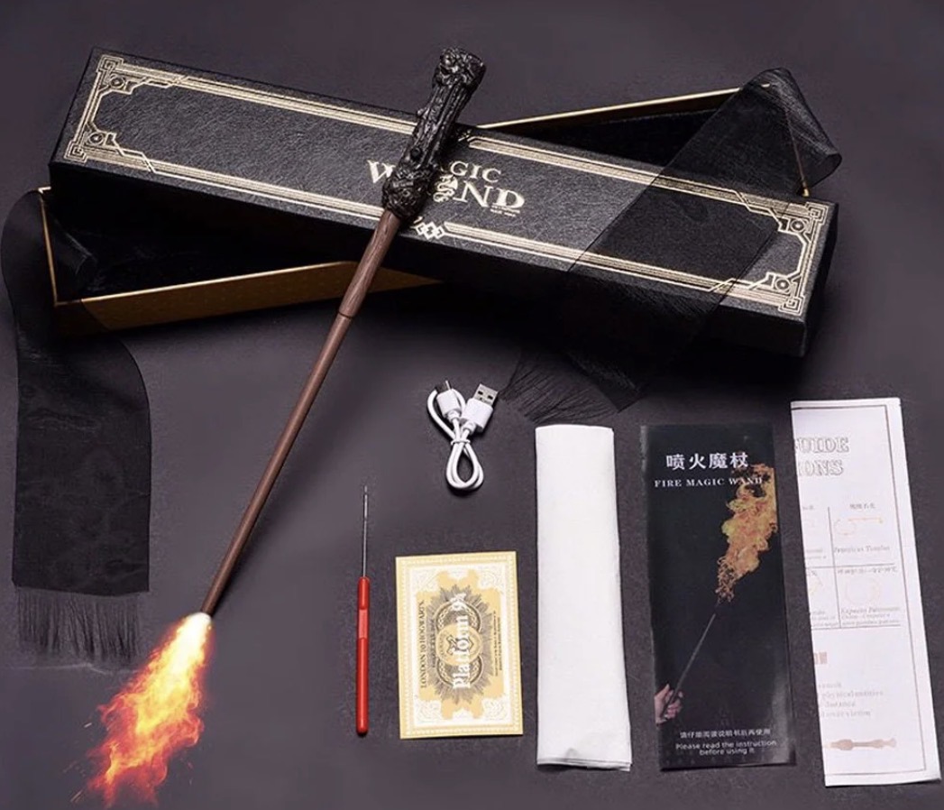 Harry Potter Fire Wand | Magical Wizard Collectible