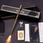 HP Hermione Granger Fire Wand with Collector Card | Premium Quality Wizard Collectible