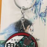 Spinning Tanjiro Anime Keychain – Demon Slayer Collectible
