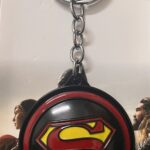 Superman Spinning Metal Keychain – DC Superhero Collectible
