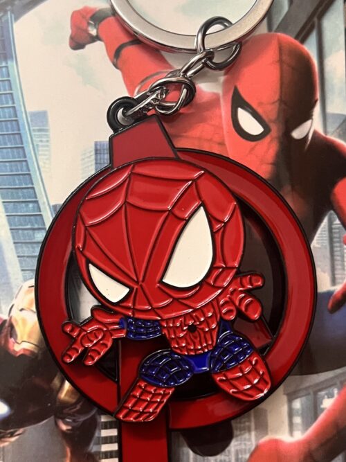 Spider-Man Metal Keychain – Marvel Superhero Collectible
