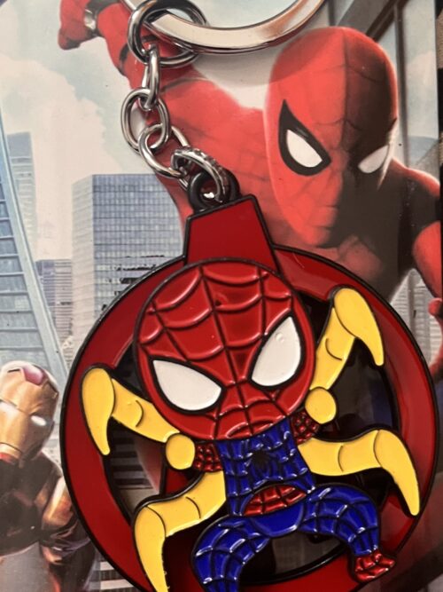 Spider-Man Metal Keychain – Marvel Superhero Collectible