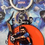 Virat Kohli Spinning Metal Keychain – Cricket Legend Collectible 2