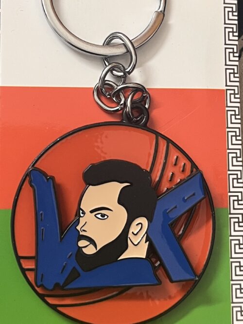 Virat Kohli Spinning Metal Keychain – Cricket Legend Collectible