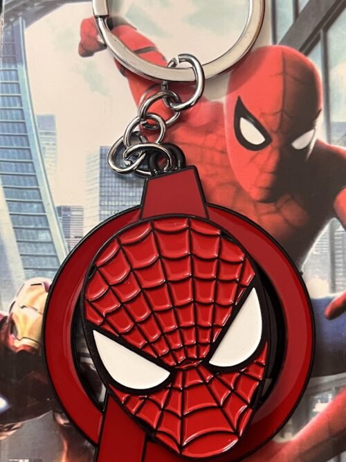 Spider-Man Metal Keychain – Marvel Superhero Collectible
