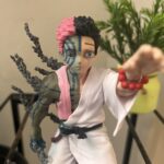 Akaza Kneeling Pose Action Figure | Demon Slayer Anime Collectible