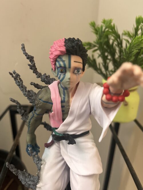 Akaza Kneeling Pose Action Figure | Demon Slayer Anime Collectible