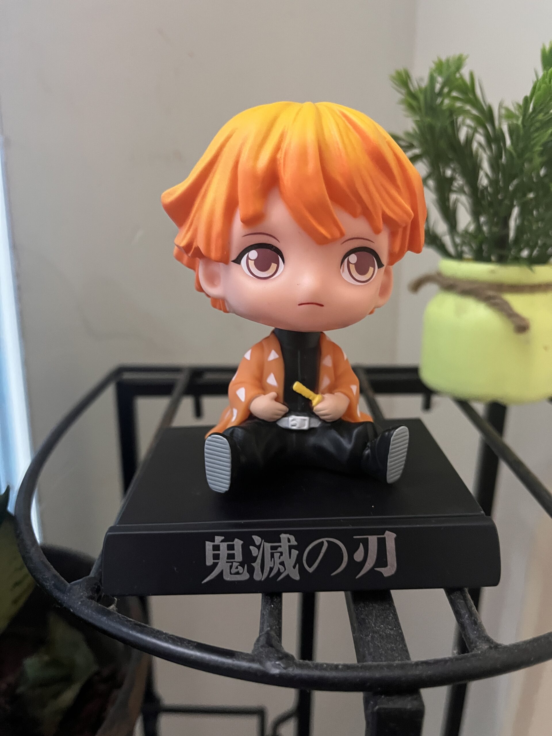 Zenitsu Bobble Head Figure | Demon Slayer Collectible
