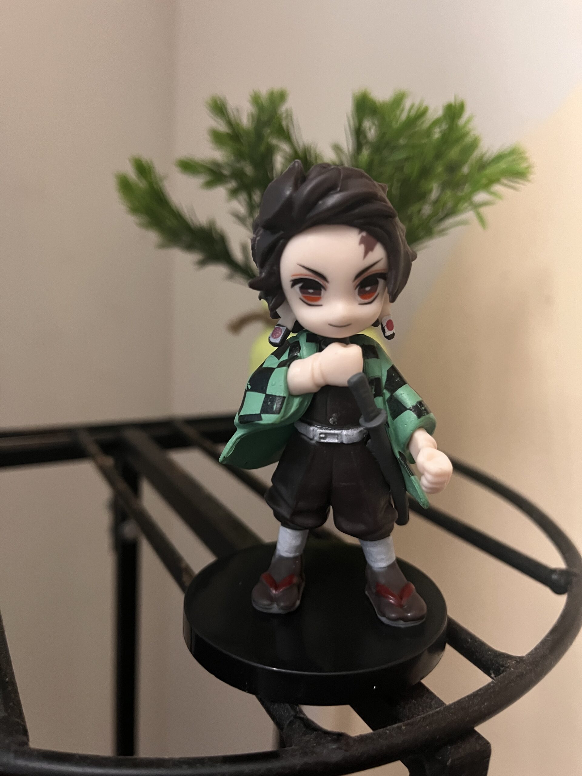 Tanjiro Kamado Figure – 9cm | Demon Slayer Mini Collectible - Image 3