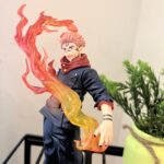 Sukuna Standing Figure with Flame Effect – 21cm | Jujutsu Kaisen Collectible