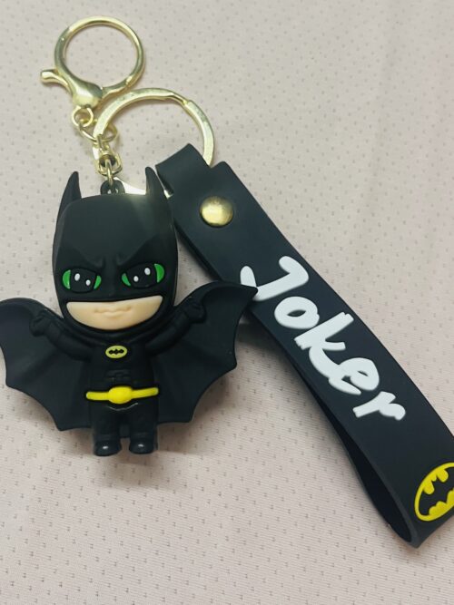 Batman 3D Rubber Keychain – DC Superhero Collectible -1