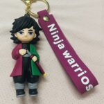 Giyu Tomioka 3D Rubber Keychain – Demon Slayer Anime Collectible
